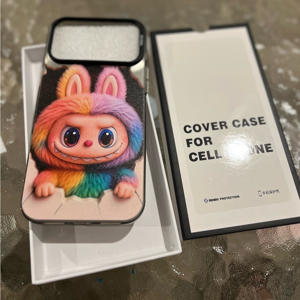 Colorful Labubu Phone Case for iPhone 17 pro max